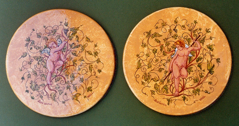custom decorative ceramic plates hand made