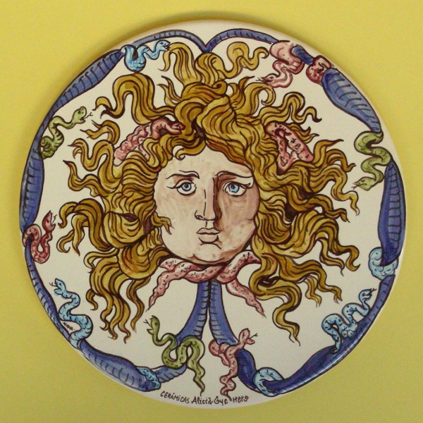 original customized ceramic plates hand made